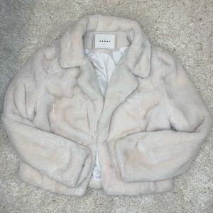 Faux fur jacket from blank nyc